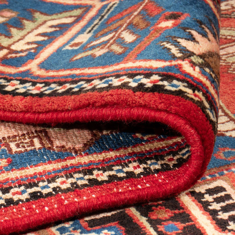 Perský koberec - Nomádský - 206 x 146 cm - bordeauxská červená