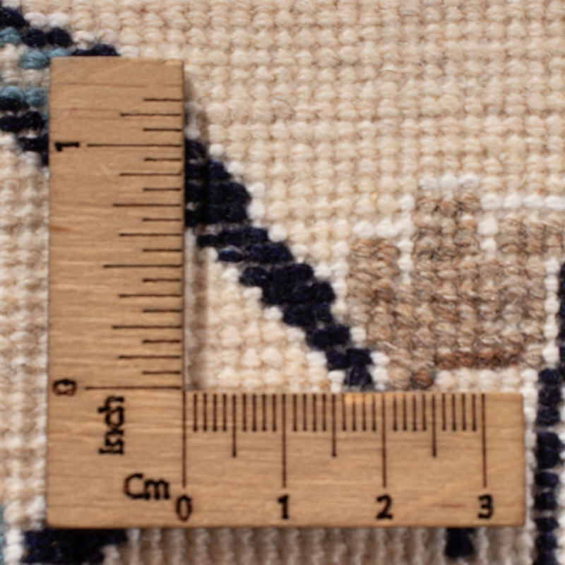 Perský koberec - Nain - 398 x 302 cm - tmavě modrá