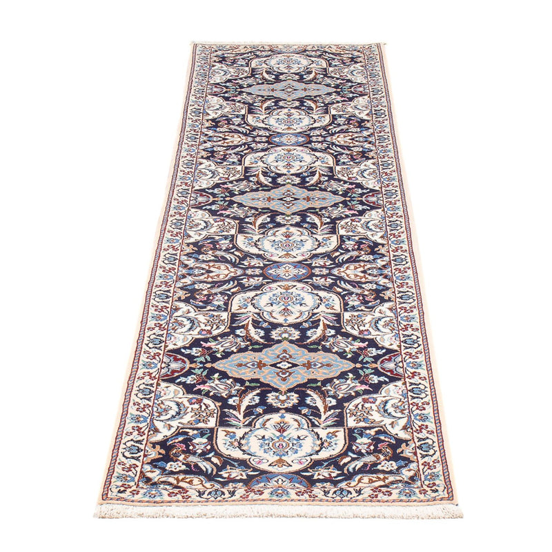 Runner Perský koberec - Nain - Premium - 220 x 52 cm - tmavě modrá