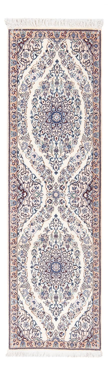 Runner Perský koberec - Nain - Premium - 147 x 48 cm - krémová