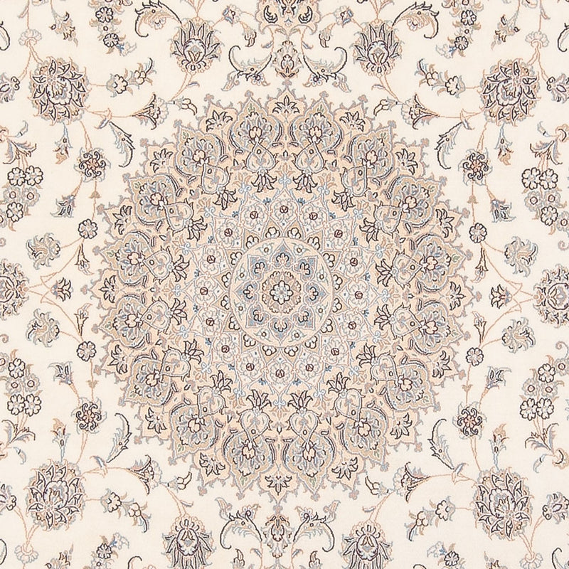 Perský koberec - Nain - Premium - 270 x 251 cm - krémová