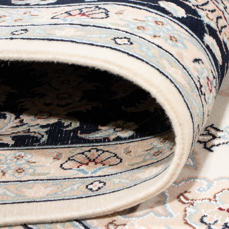 Perský koberec - Nain - Premium - 270 x 251 cm - krémová