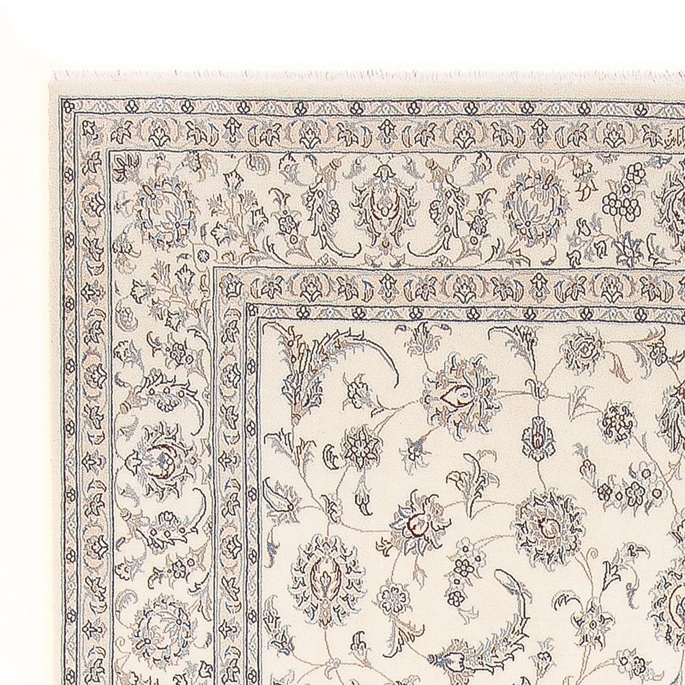 Perský koberec - Nain - Premium - 294 x 200 cm - krémová