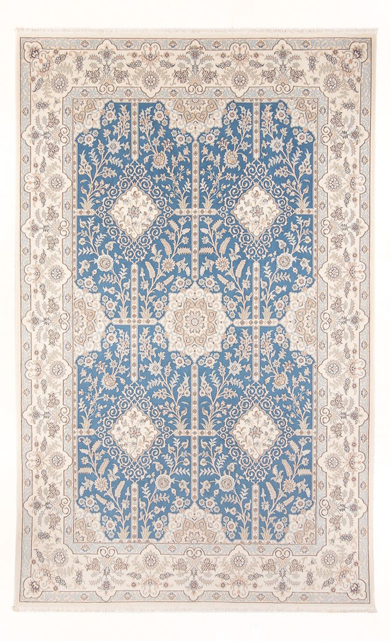 Perský koberec - Nain - Premium - 300 x 198 cm - světle modrá