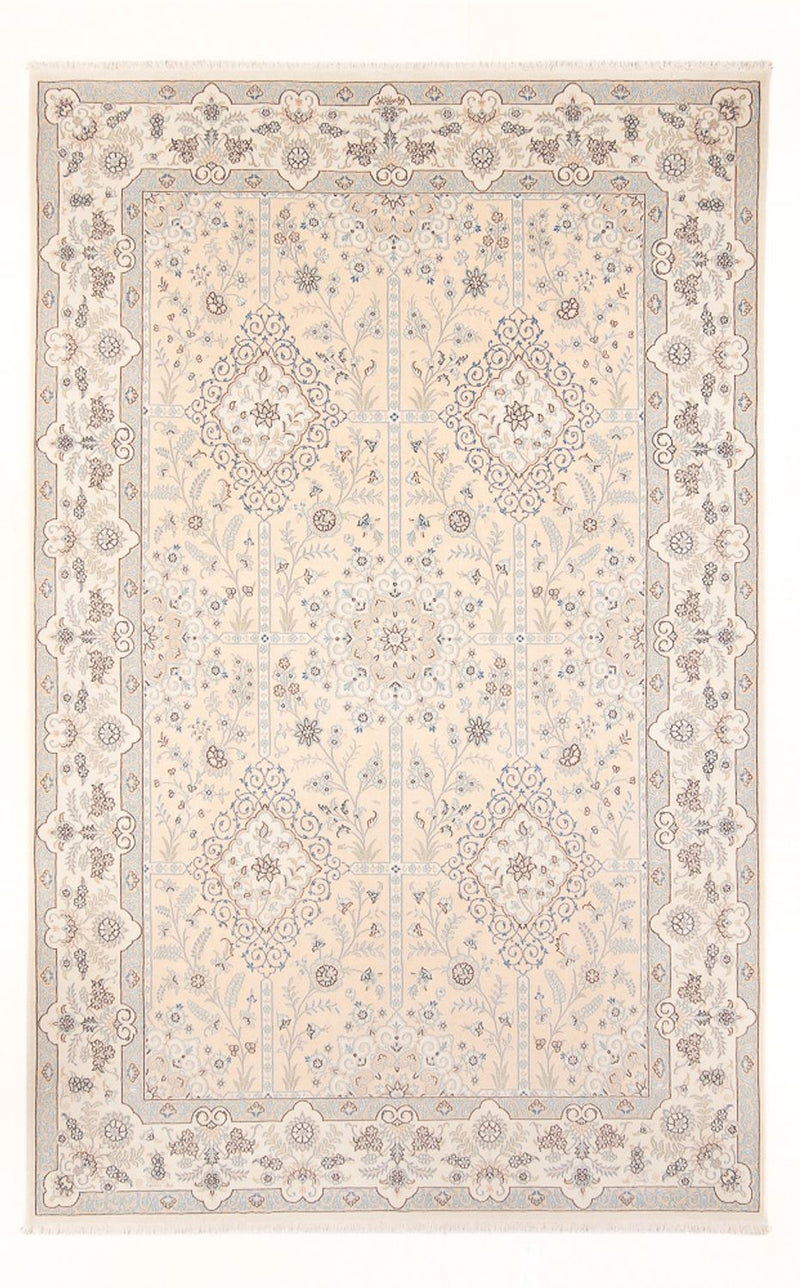 Perský koberec - Nain - Premium - 297 x 198 cm - krémová