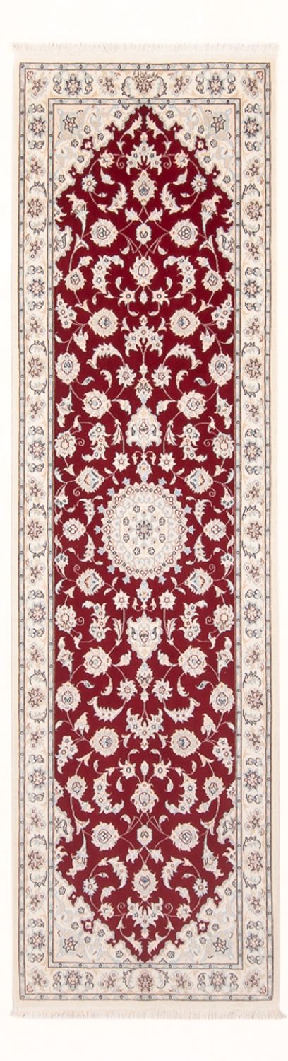 Runner Perský koberec - Nain - Premium - 248 x 81 cm - červená