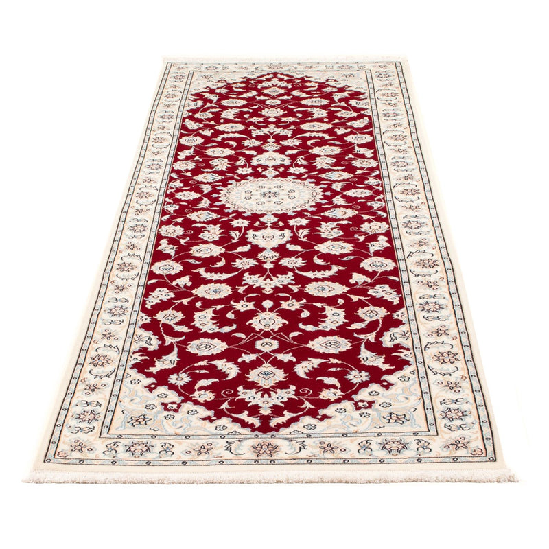 Runner Perský koberec - Nain - Premium - 248 x 81 cm - červená