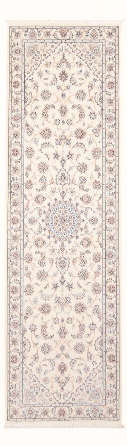 Runner Perský koberec - Nain - Premium - 252 x 82 cm - krémová