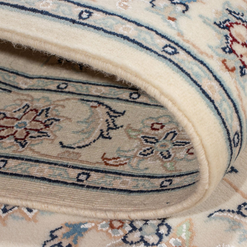 Runner Perský koberec - Nain - Premium - 258 x 79 cm - krémová