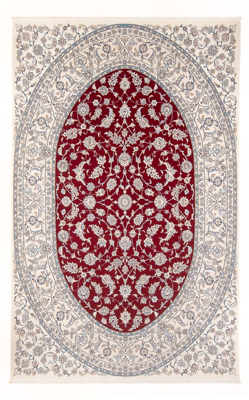 Perský koberec - Nain - Premium - 297 x 203 cm - červená
