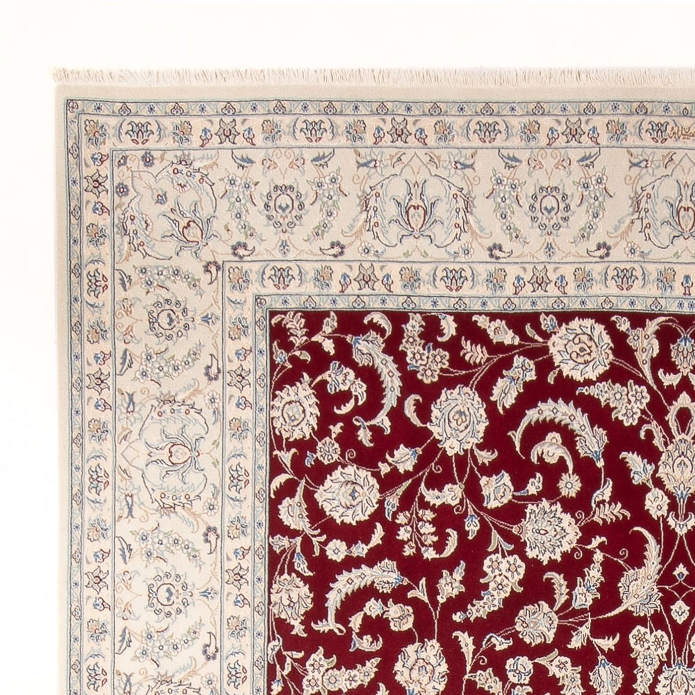 Perský koberec - Nain - Premium - 349 x 245 cm - červená