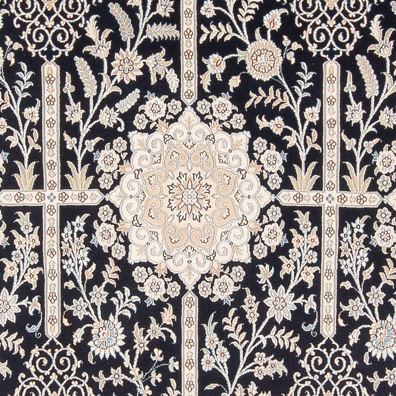 Perský koberec - Nain - Premium - 304 x 197 cm - tmavě modrá