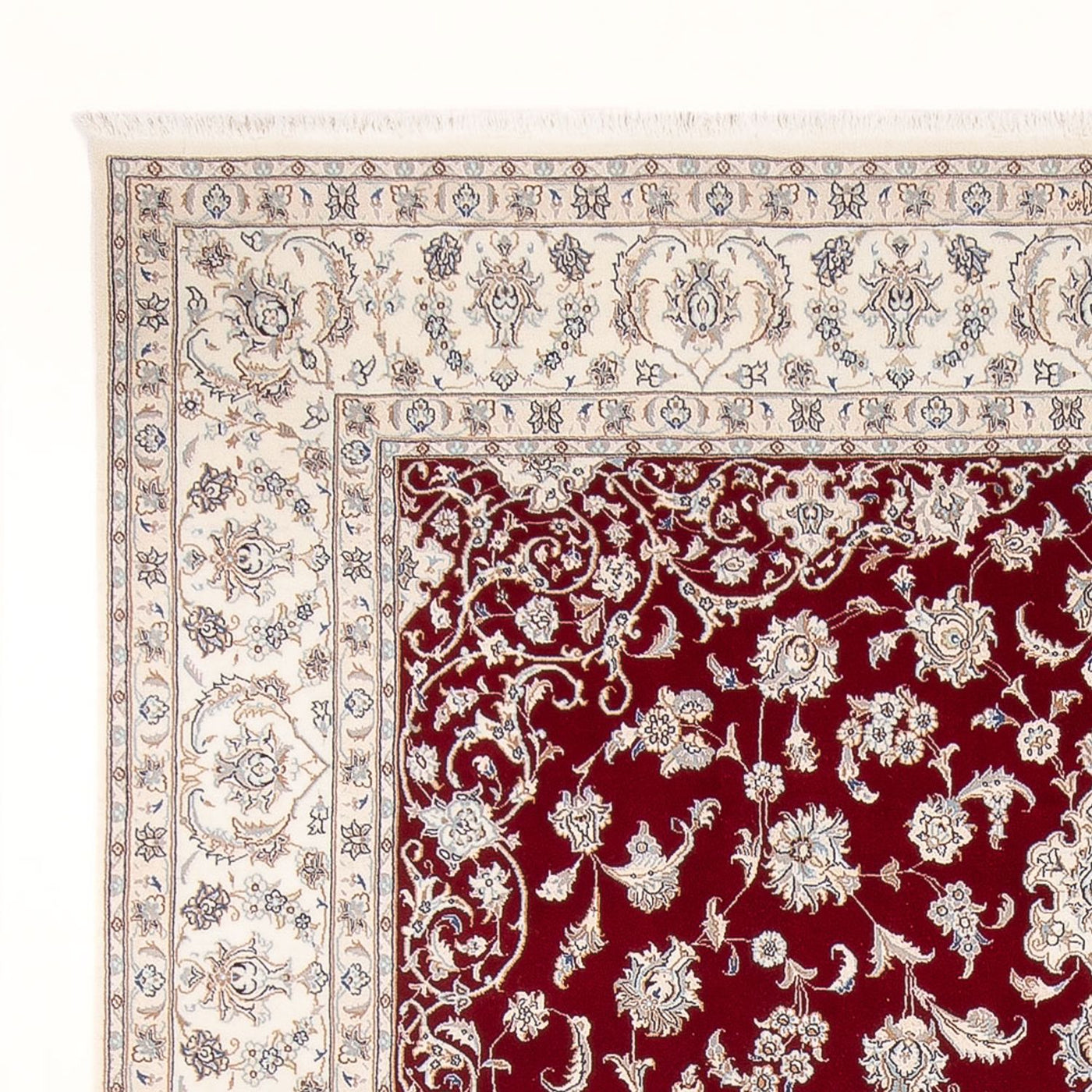 Perský koberec - Nain - Premium - 295 x 250 cm - červená