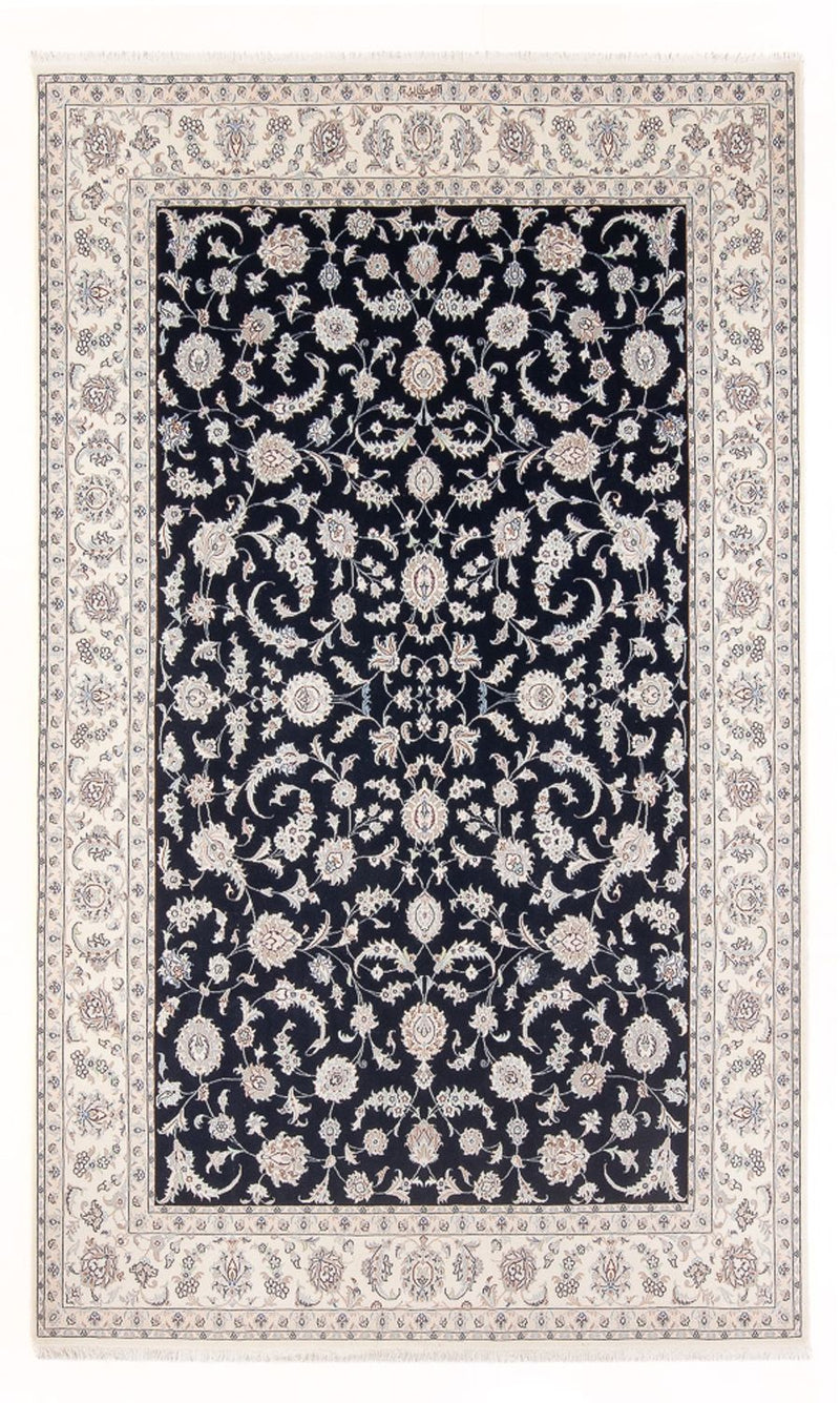 Perský koberec - Nain - Premium - 297 x 198 cm - tmavě modrá