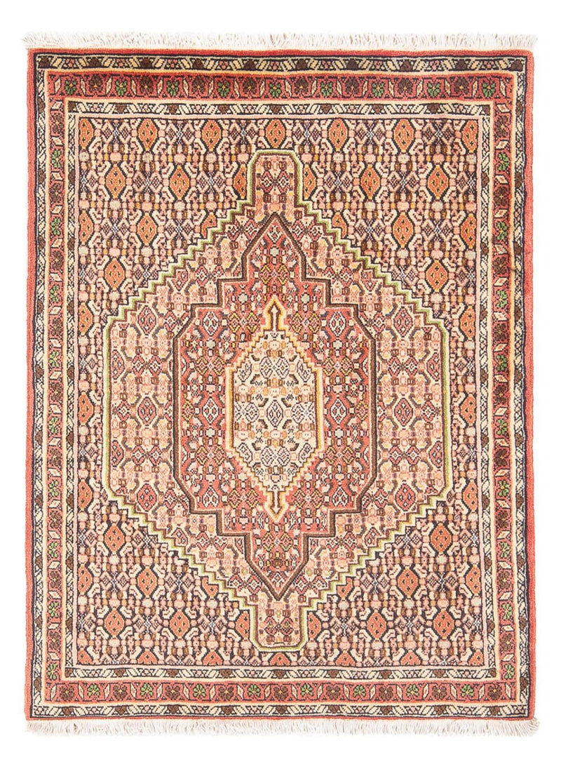 Perský koberec - Klasický - 103 x 74 cm - světle béžová