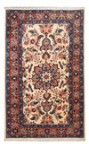 Sarouk Koberec 76x130cm - Perský koberec - Obdélníkový / Krémová / 76 x 130 cm Obdélníkový