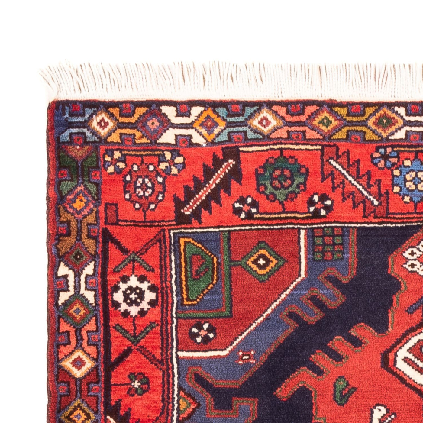 Perský koberec - Nomádský - 149 x 103 cm - tmavě modrá