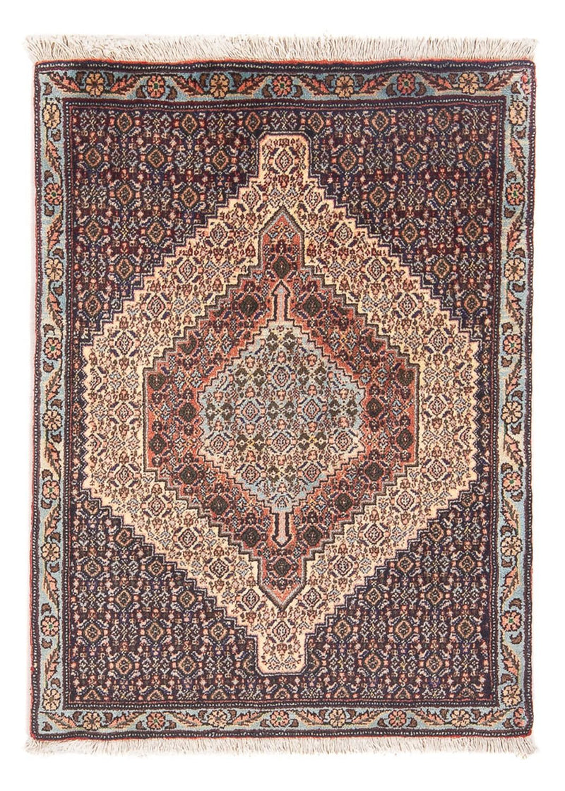 Perský koberec - Klasický - 103 x 72 cm - tmavě modrá