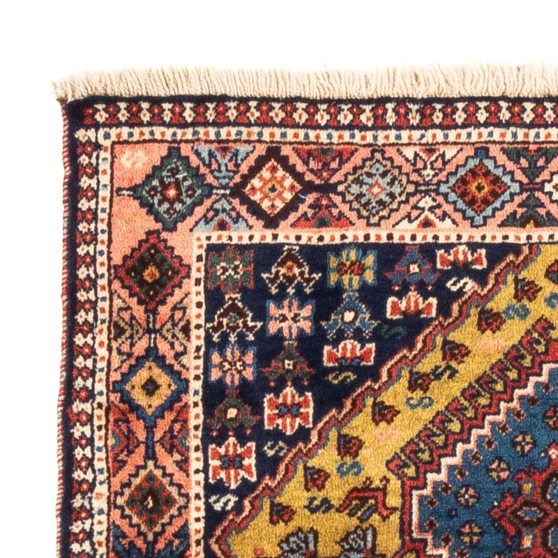 Perský koberec - Nomádský - 120 x 80 cm - žlutá