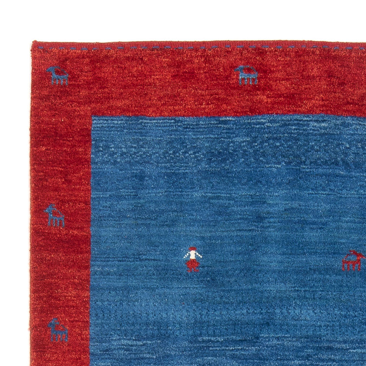 Perský Gabbeh Koberec 142x192cm - Perserteppich Wollteppich