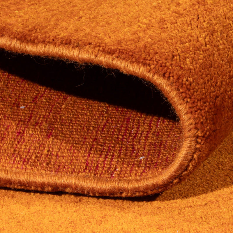 Perský Gabbeh Koberec 150x209cm - Perserteppich Wollteppich - oranžová