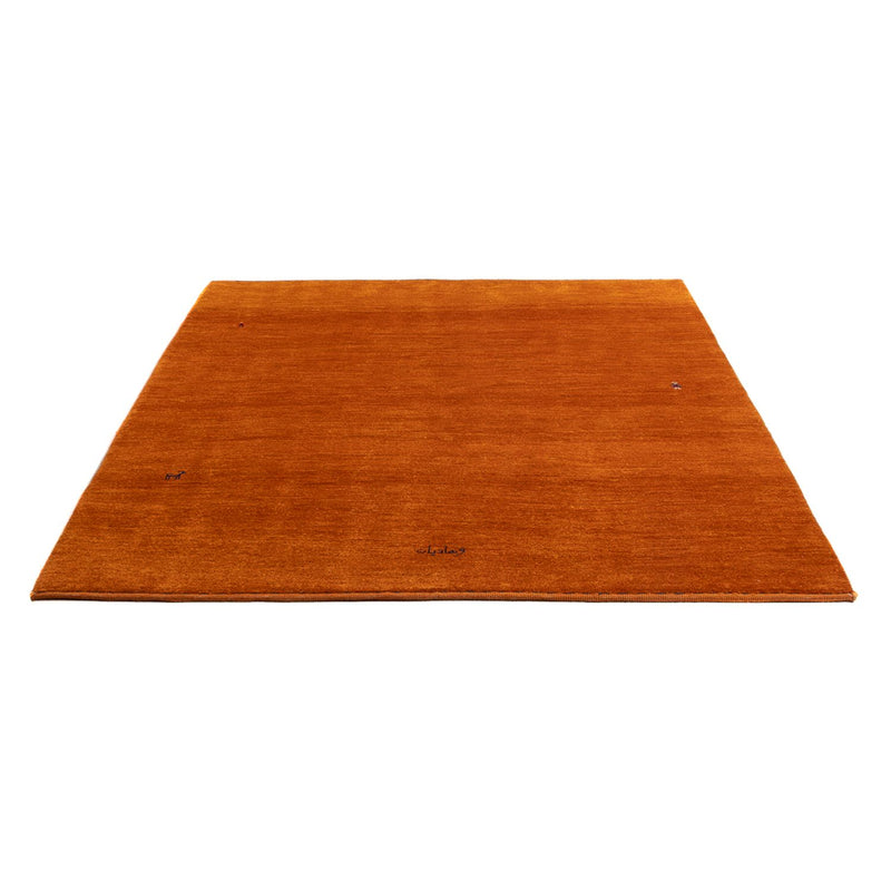 Perský Gabbeh Koberec 150x209cm - Perserteppich Wollteppich - oranžová
