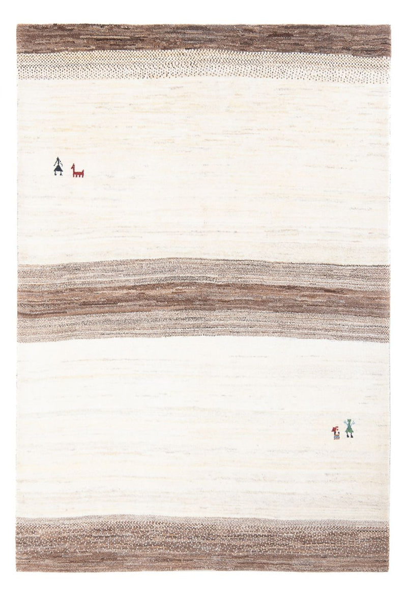Perský Gabbeh Koberec 147x205cm - Perserteppich Wollteppich - vícebarevný