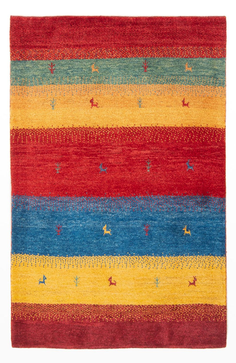 Perský Gabbeh Koberec 104x151cm - Perserteppich Wollteppich