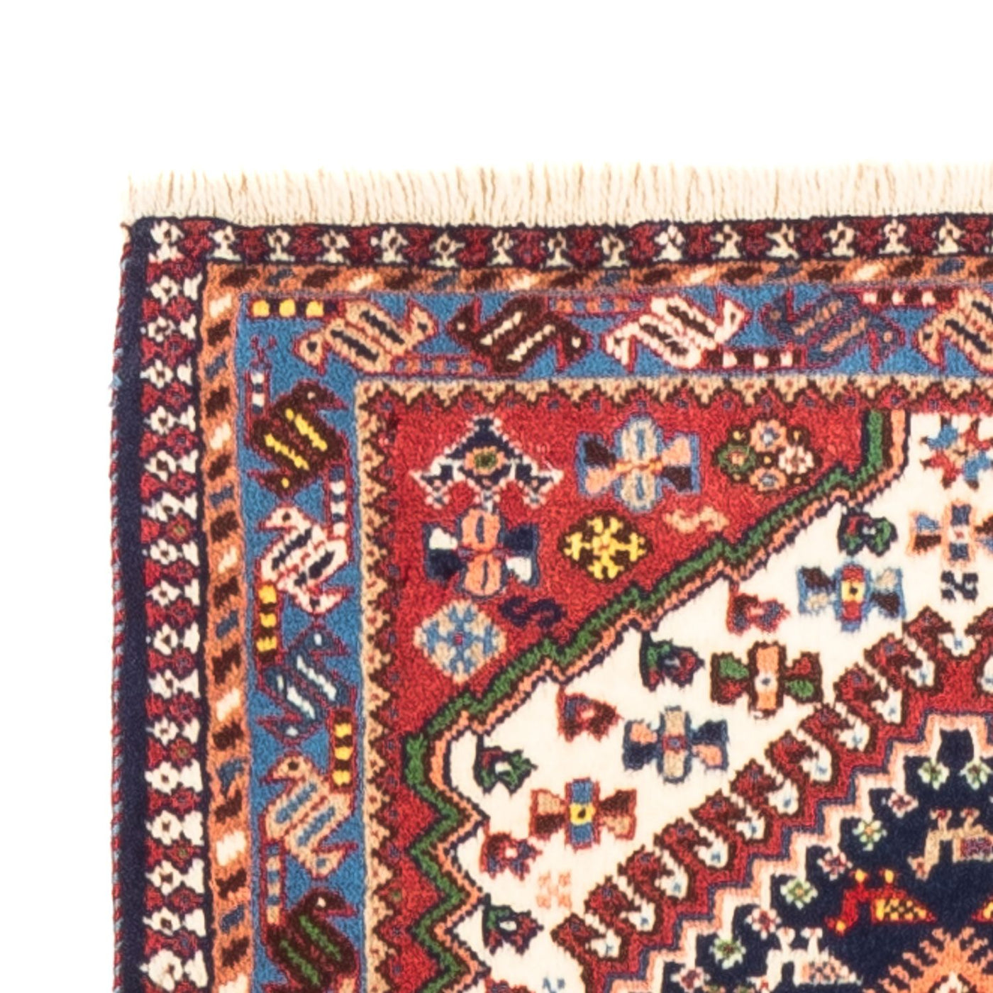 Runner Perský koberec - Nomádský - 216 x 62 cm - červená