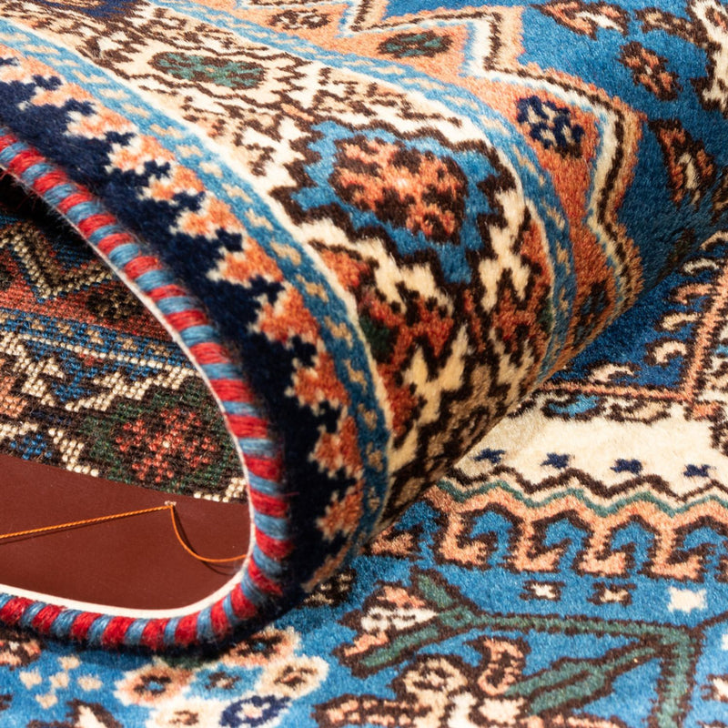 Runner Perský koberec - Nomádský - 200 x 84 cm - modrá