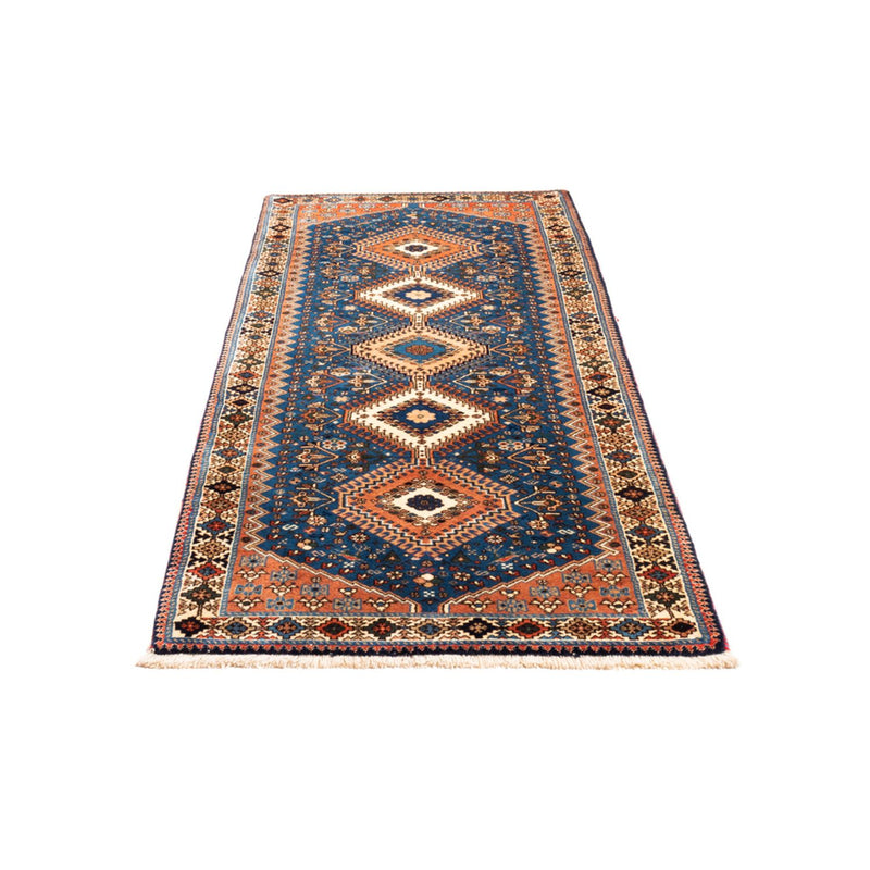 Runner Perský koberec - Nomádský - 200 x 84 cm - modrá