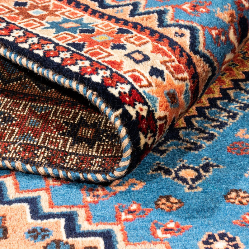 Perský koberec - Nomádský - 122 x 83 cm - modrá