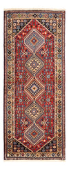 Yalameh Koberec 80x196cm - Perský koberec - Běhoun / Červená / 80 x 196 cm Běhoun