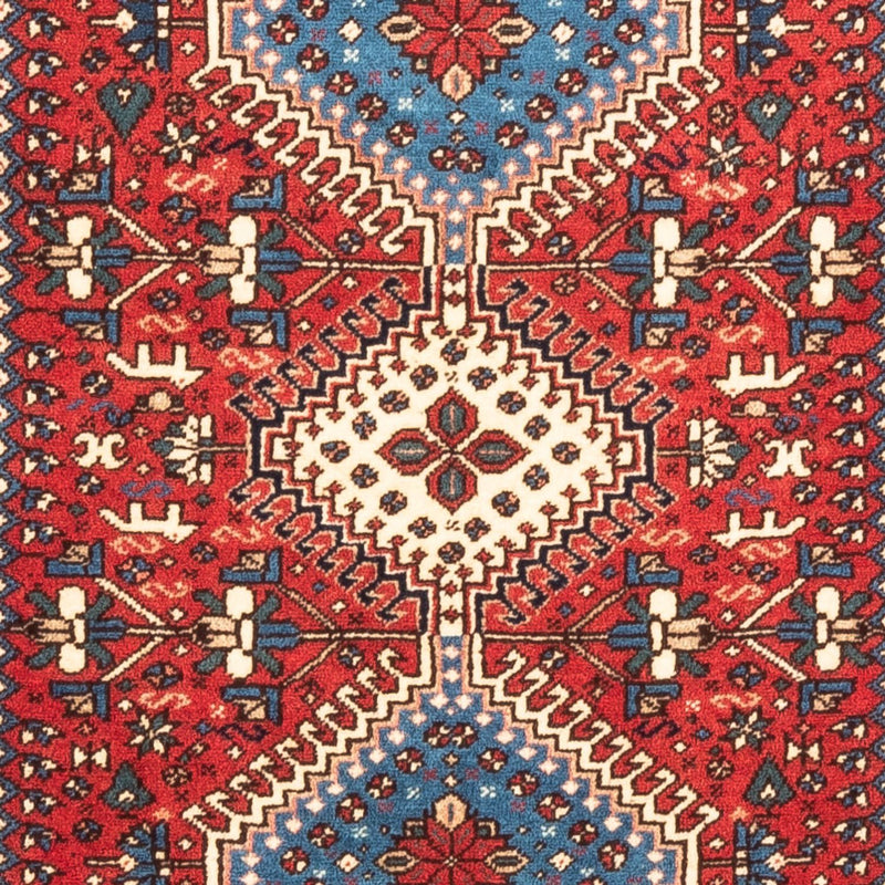 Perserteppich - Nomadic - 132 x 83 cm - rot