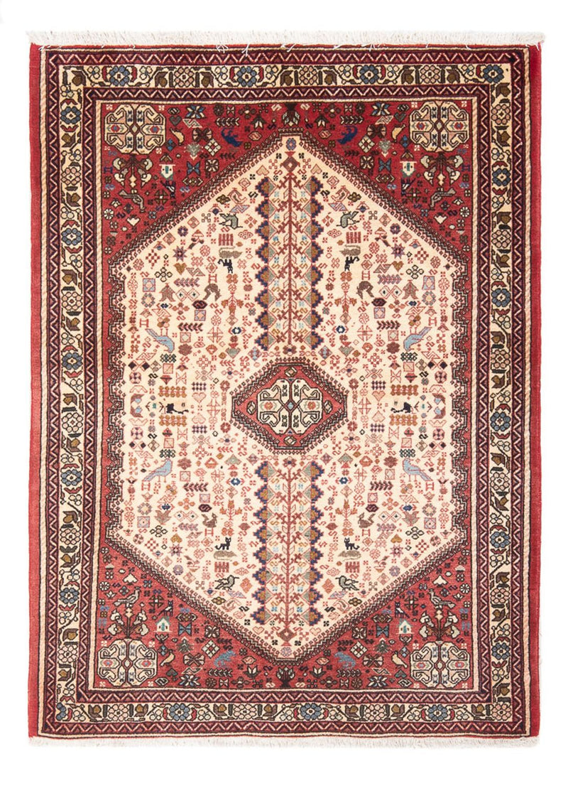 Abadeh Koberec 105x145cm - Perský koberec - krémová