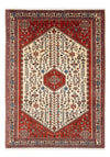 Abadeh Koberec 100x154cm - Perský koberec - Obdélníkový / Krémová / 100 x 154 cm Obdélníkový