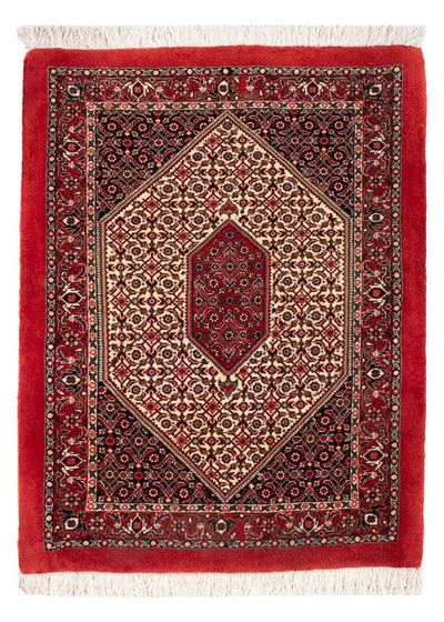 Bidjar - Takab Koberec 77x90cm - Perský koberec - krémová