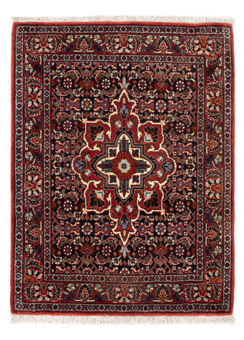 Bidjar - Takab Koberec 52x68cm - Perský koberec - tmavě modrá