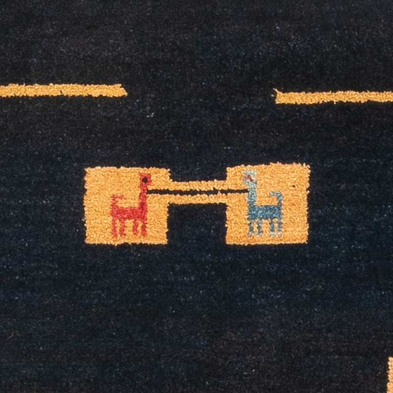Perský Gabbeh Koberec 85x113cm - Perserteppich Wollteppich
