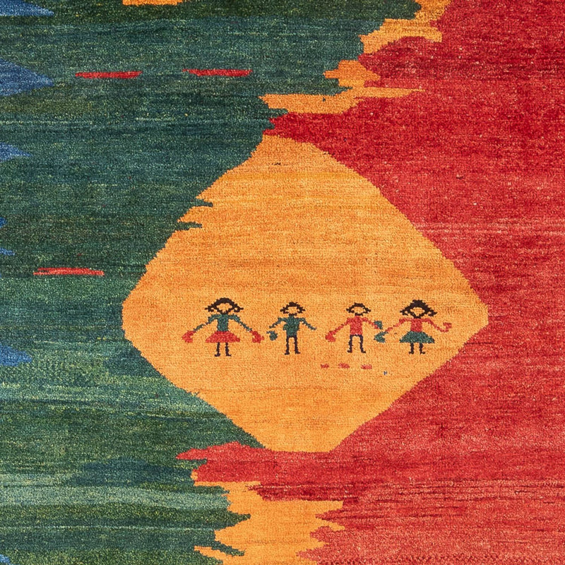 Perský Gabbeh Koberec 240x198cm - Perserteppich Wollteppich