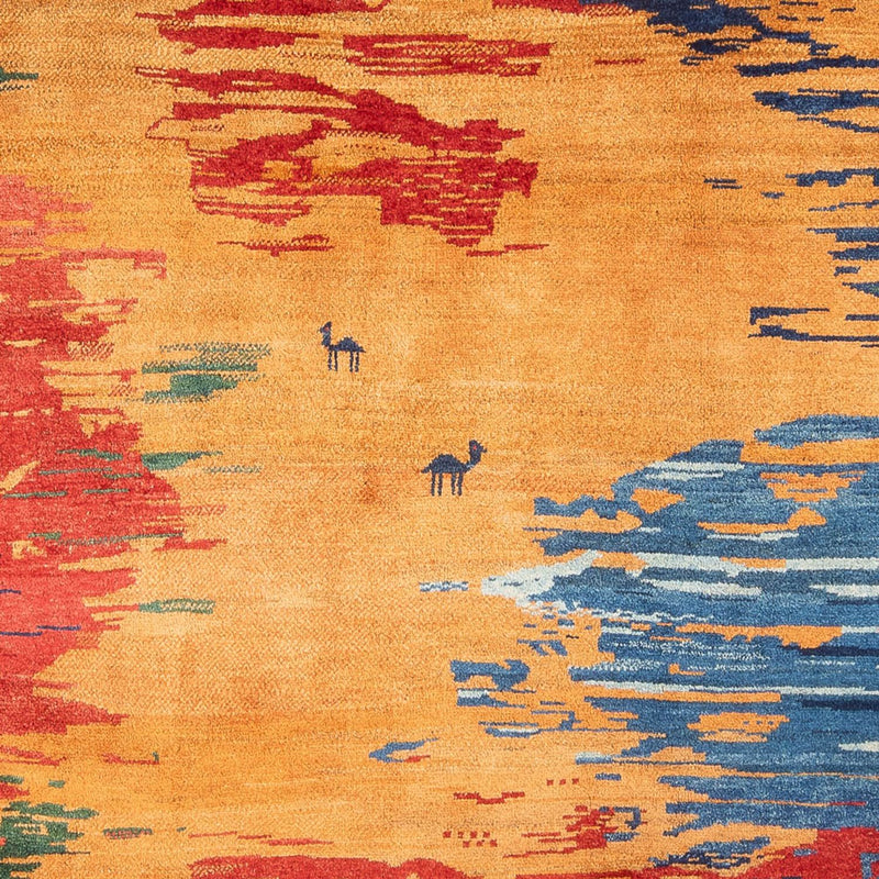 Perský Gabbeh Koberec 234x282cm - Perserteppich Wollteppich