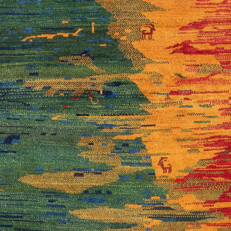 Perský Gabbeh Koberec 200x228cm - Perserteppich Wollteppich