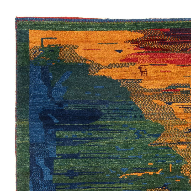 Perský Gabbeh Koberec 200x228cm - Perserteppich Wollteppich