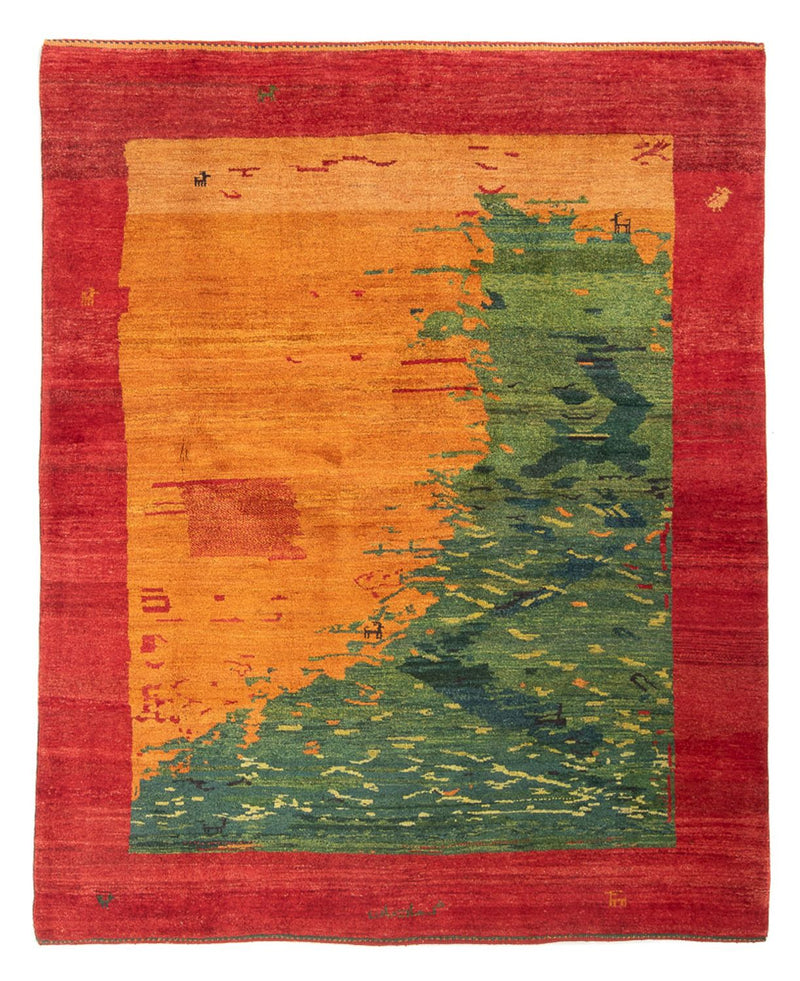 Perský Gabbeh Koberec 200x232cm - Perserteppich Wollteppich