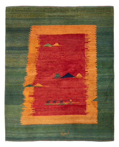 Perský Gabbeh Koberec 200x234cm - Perserteppich Wollteppich
