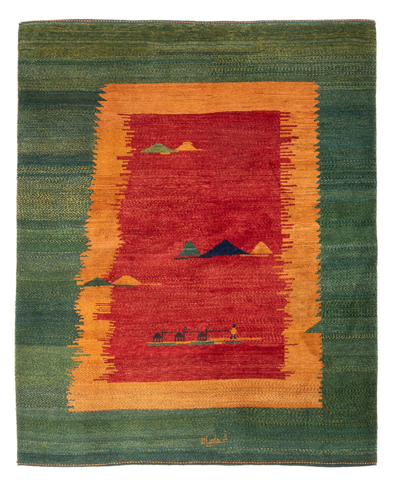 Perský Gabbeh Koberec 200x234cm - Perserteppich Wollteppich