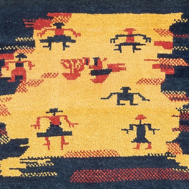 Perský Gabbeh Koberec 92x120cm - Perserteppich Wollteppich