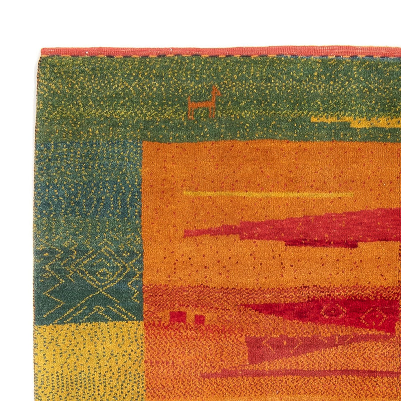 Perský Gabbeh Koberec 173x218cm - Perserteppich Wollteppich