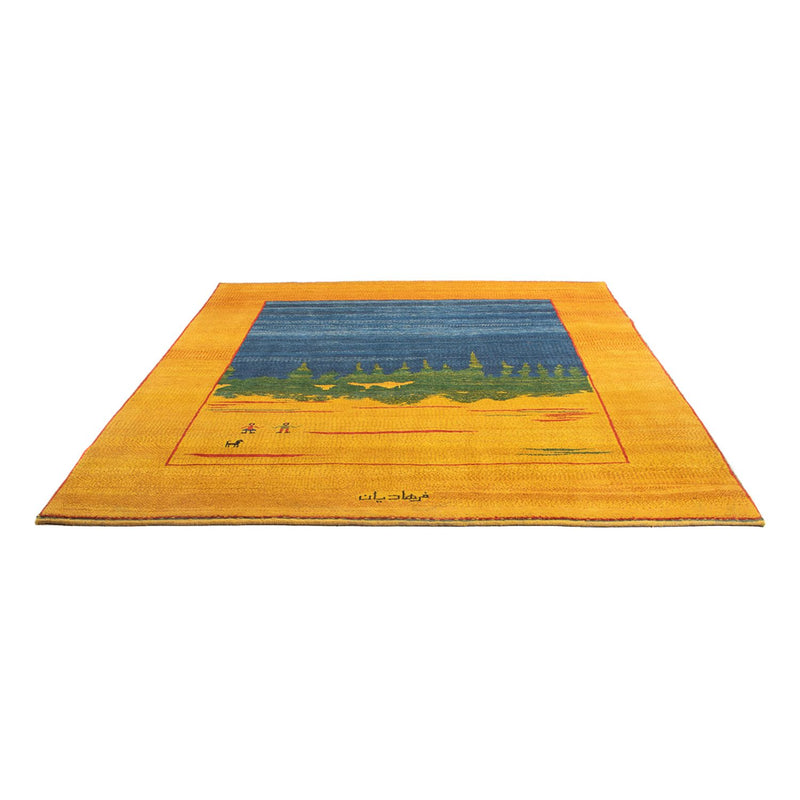 Perský Gabbeh Koberec 205x240cm - Perserteppich Wollteppich