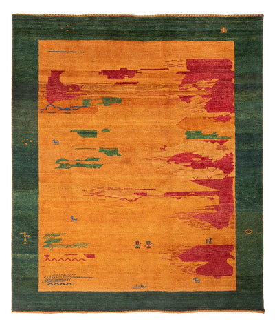 Perský Gabbeh Koberec 203x228cm - Perserteppich Wollteppich